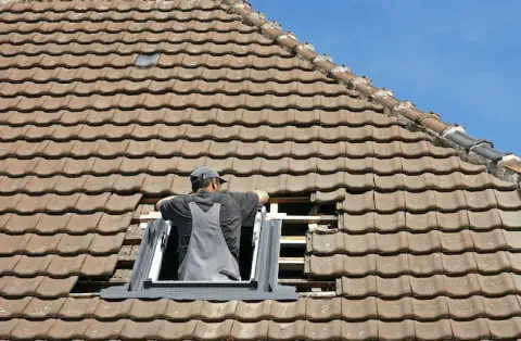 Pose de velux - Saint-Victor